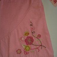Детски сукман 100% памук с бродерии в розово, снимка 2 - Други - 9630162