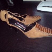Дамски обувки, снимка 3 - Дамски обувки на ток - 26092507