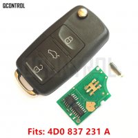 Дистанционно - ключ за Audi A3 A4 A6 А8 ТТ - 4D0 837 231 A  адаптирам ключòве, снимка 1 - Части - 23908462