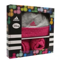  Комплект Адидас/ Adidas Disney Girls Giftset, оригинал , снимка 4 - Шапки, шалове и ръкавици - 16969514