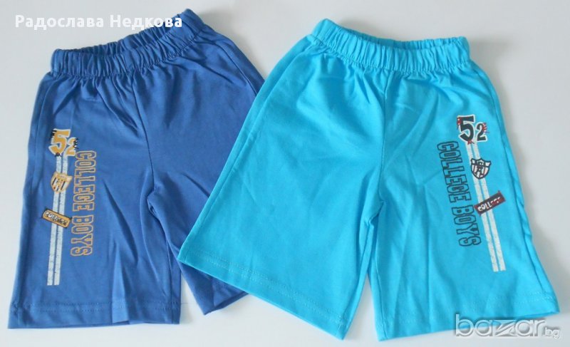 Къси панталонки - 2 цвята - 86,92 см, снимка 1