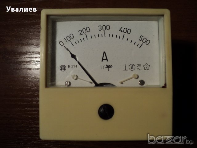 Ампермер - волтмер - фазомер електронен - аларма с фото датчик, снимка 1