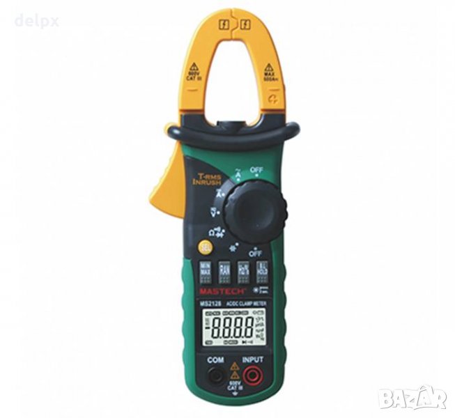 Амперклещи MASTECH MS2128 VAC/VDC | AAC/ADC | OHM | F | Hz, снимка 1
