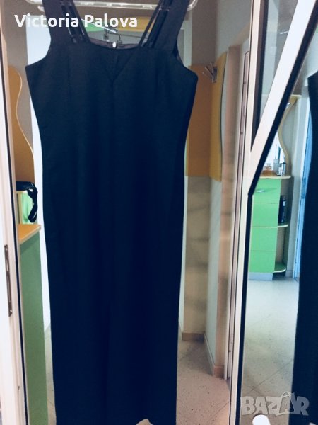 🇩🇪 Стилна рокля лен и вискоза, снимка 1