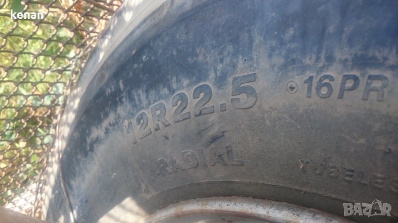 Джанти с джабки 22.5 с гуми и без, снимка 1