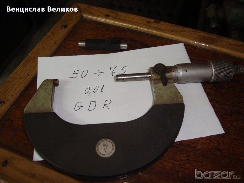 Микрометър 50-75, снимка 1