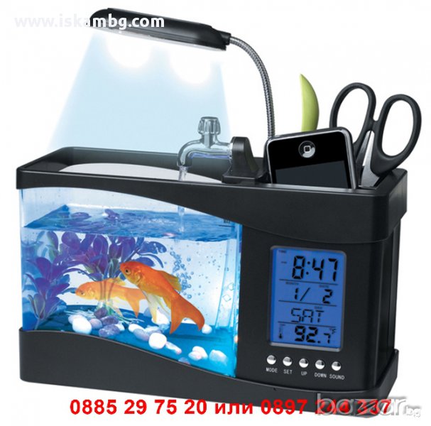 USB Аквариум за Бюро - код 1125, снимка 1