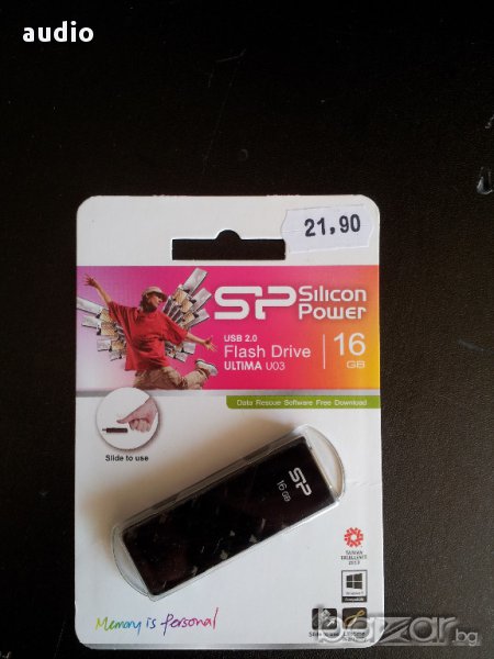Продавам  USB флаш памет Silicon Power Ultima U03 16gb, снимка 1
