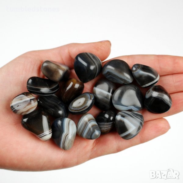 Черен ахат, Черен ахат с високо качество, Черен ахат, снимка 1