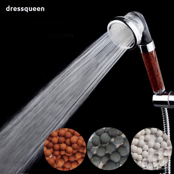 1797 Йонизираща душ слушалка с турмалин и германий, снимка 1