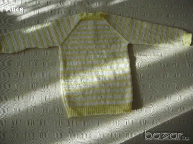 Нова плетена блуза ръст 92-98см, снимка 2 - Бебешки блузки - 8722910