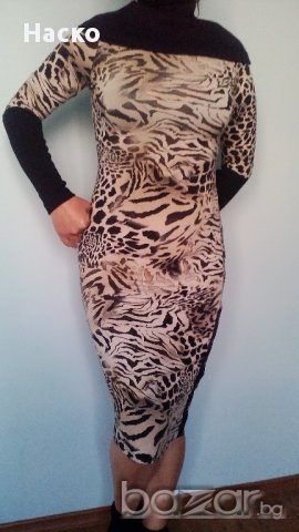 Nexx дамска рокля ,тигров принт, снимка 16 - Рокли - 11608723