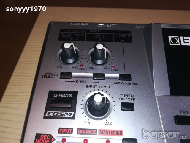 boss br-1180 hard disk-digital recording studio-внос англия, снимка 7 - Ресийвъри, усилватели, смесителни пултове - 20829785