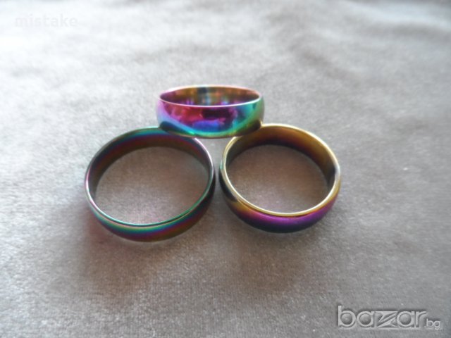 романтичен стоманен пръстен , снимка 3 - Пръстени - 18699056