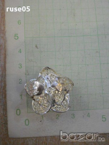 Пръстен дамски имитационна бужутерия ажурен, снимка 5 - Пръстени - 11569940