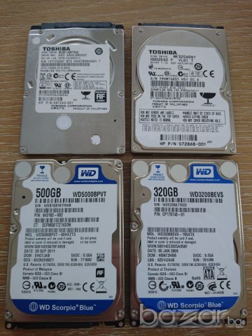 Твърди дискове SАТА / IDE и SSD