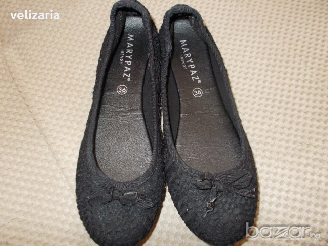 Черни балеринки №36