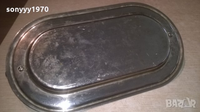 чиния/поднос-31х16х6см с лебеди-внос франция, снимка 14 - Колекции - 26171179