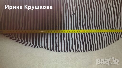 Риза с дълъг ръкав, но с голи рамене. Много интересен модел, снимка 5 - Ризи - 25198686