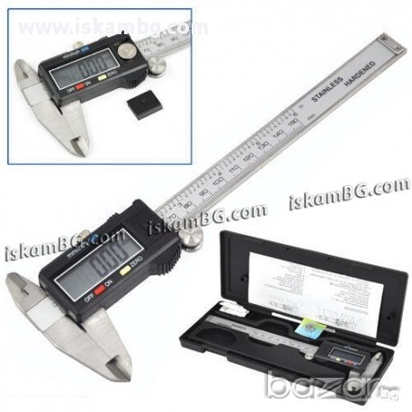 Дигитален електронен шублер 150мм. - стоманен - код 0116