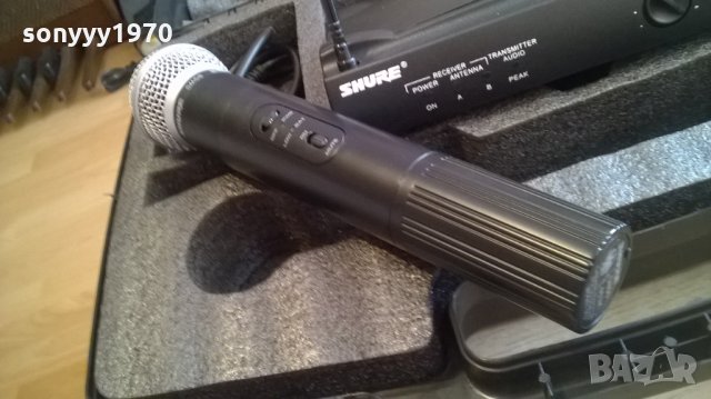 *куфар и приемник shure-БЕЗ МИКРОФОН, снимка 13 - Микрофони - 23978366