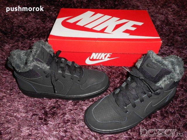 Nike Court Borough Mid, снимка 5 - Маратонки - 20587856