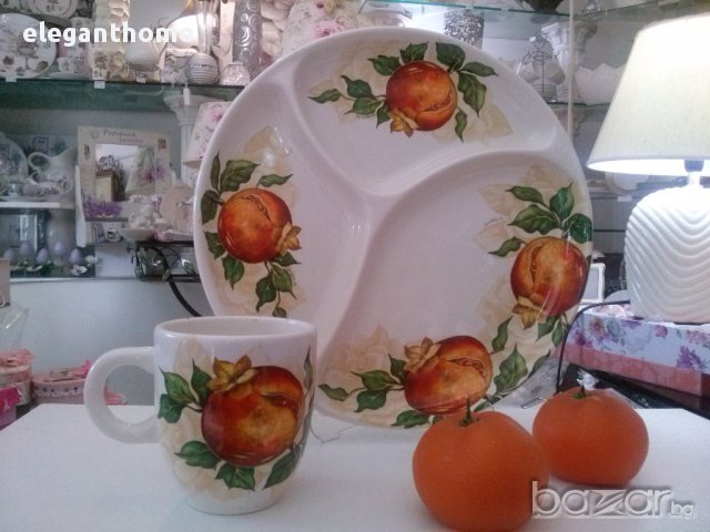 Плато - НАР (Италианска керамика), снимка 2 - Чинии - 15710359