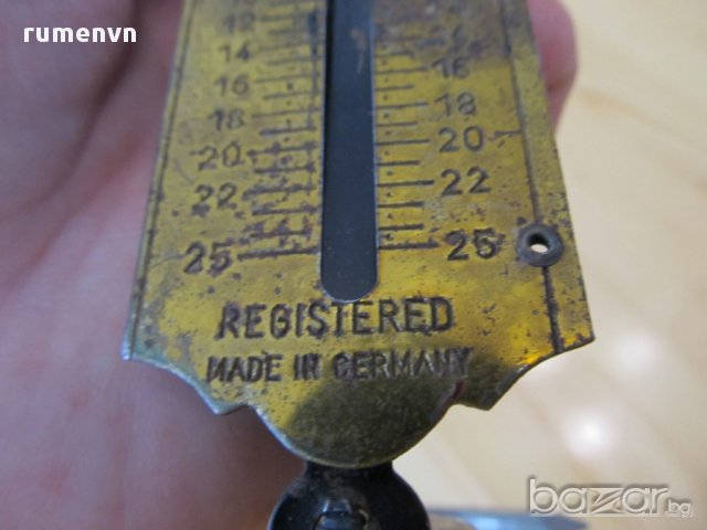 Стар немски кантар до 25 кг. - безупречно качество от Германия, снимка 3 - Други стоки за дома - 13992993