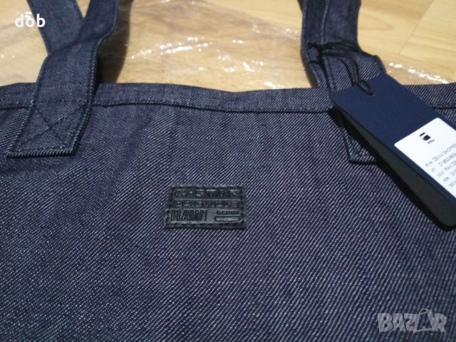 Нова чанта G-Star Denim Shopper, оригинал, снимка 4 - Чанти - 23629871