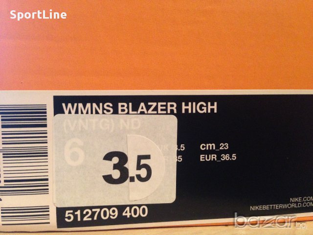 NIKE Blazer High, снимка 7 - Кецове - 16508549