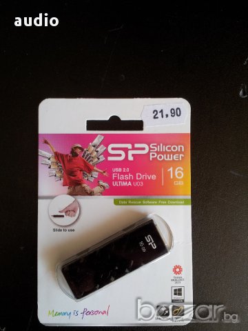 Продавам  USB флаш памет Silicon Power Ultima U03 16gb, снимка 1