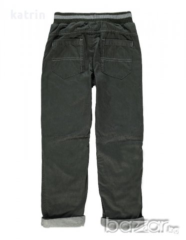 Нов пролетен подплатен панталон от Джордж, Англия, снимка 3 - Панталони и долнища за бебе - 10169081