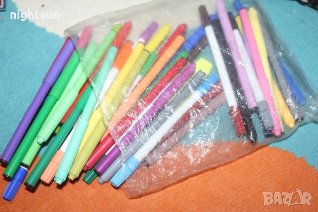 Използвани флумастери