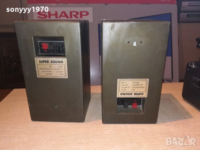 super sound sb-150 2x150watt/4ohm-metal-внос швеицария, снимка 10 - Тонколони - 21517941