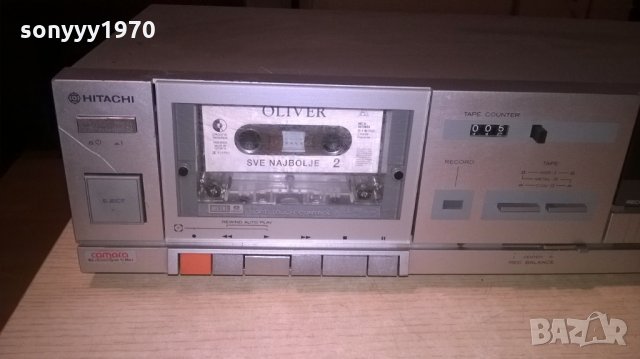 hitachi d-e1-stereo deck-made in japan-внос франция, снимка 10 - Декове - 22390509