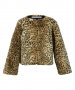 Промо! Пухкаво палто с леопардова шарка за момиче, снимка 1 - Детски якета и елеци - 23961897
