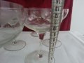  стъклени чаши гравирани , снимка 2