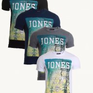 Мъжка тениска Jones - 4 Цвята, снимка 1 - Тениски - 18434356