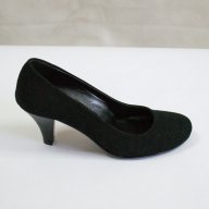 Велурени дамски обувки Issimo, снимка 1 - Дамски обувки на ток - 10575864