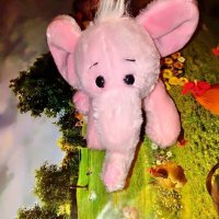Плюшено розово слонче, снимка 3 - Плюшени играчки - 22004964