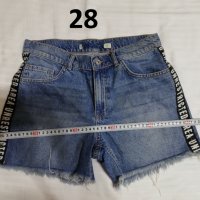 Къси секси дамски панталонки дънкови панталони за жени момичета дрехи облекло за горещо лято пролет , снимка 4 - Панталони - 26124667