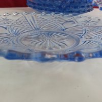 стъклени чинии цветно стъкло , снимка 5 - Антикварни и старинни предмети - 19592931