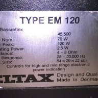 Eltax type em120/denmark/120w-2бр-внос швеицария, снимка 9 - Тонколони - 14906721