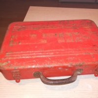 hilti-метален куфар за инструменти-38х25х8см-внос швеицария, снимка 1 - Други инструменти - 20556499