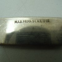 № 2925 стари малки метални ножчета MAB PRIMA SV.N.S 12 GR  - комплект 4 броя, снимка 3 - Други ценни предмети - 24240341