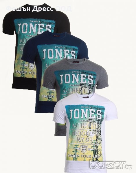 Мъжка тениска Jones - 4 Цвята, снимка 1