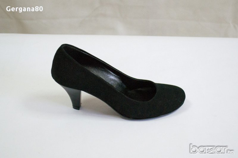 Велурени дамски обувки Issimo, снимка 1