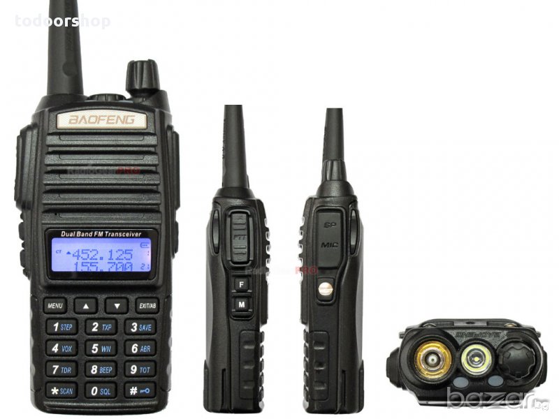 Baofeng Uv 82 Радиостанция Двубандова честоти 136-174mhz,400-520m , снимка 1