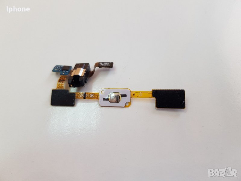 Лентов кабел HOME бутон за Samsung J5 / J500F + букса HF handsfree, снимка 1