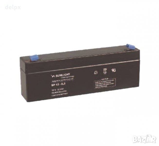 Акумулаторна оловна батерия SUNLIGHT 12V 2,3AH 178х35х61mm, снимка 1